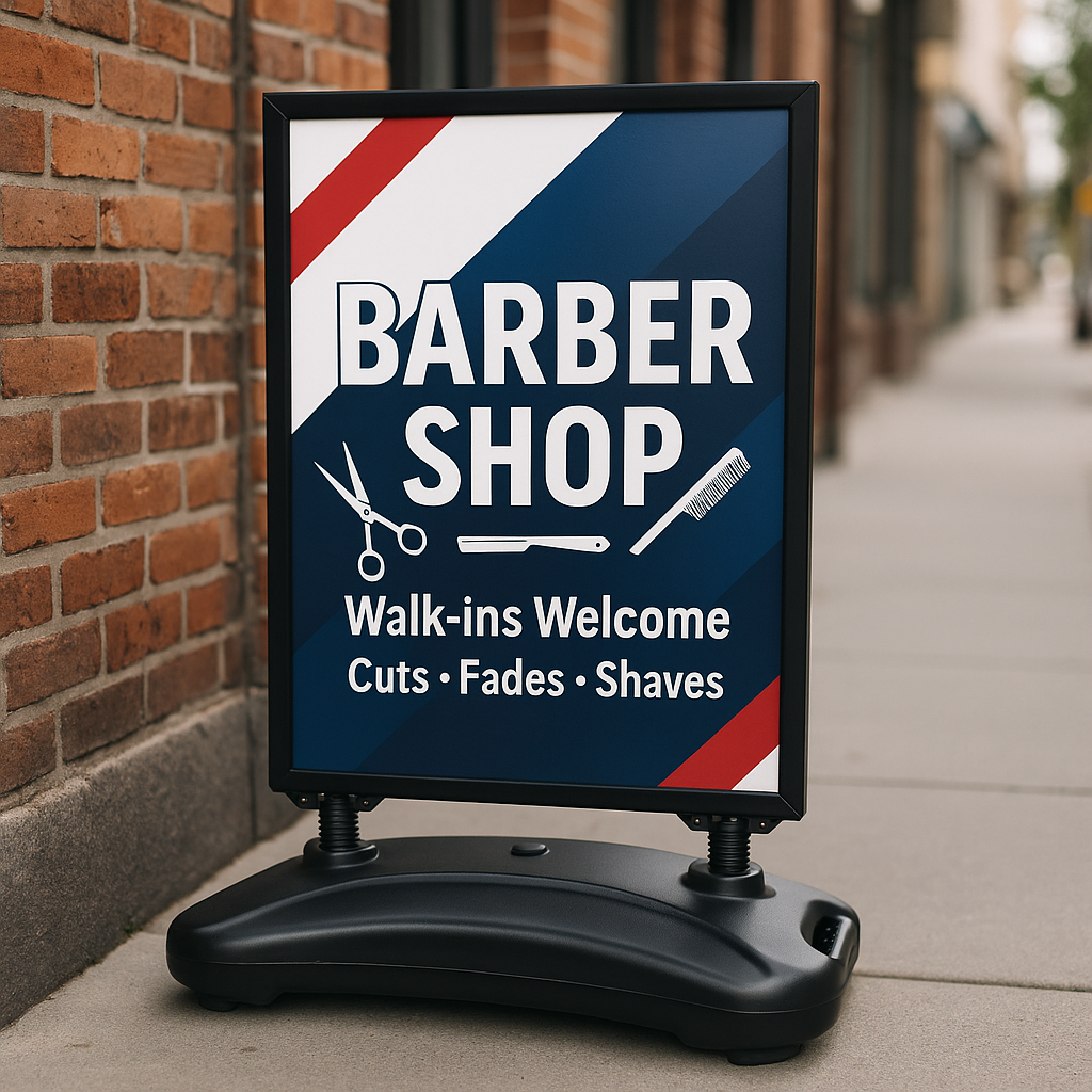 A1 GADESKILT (WINDMAX) — billede 2