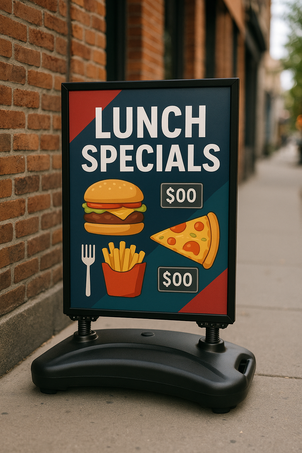 A1 GADESKILT (WINDMAX) — billede 1